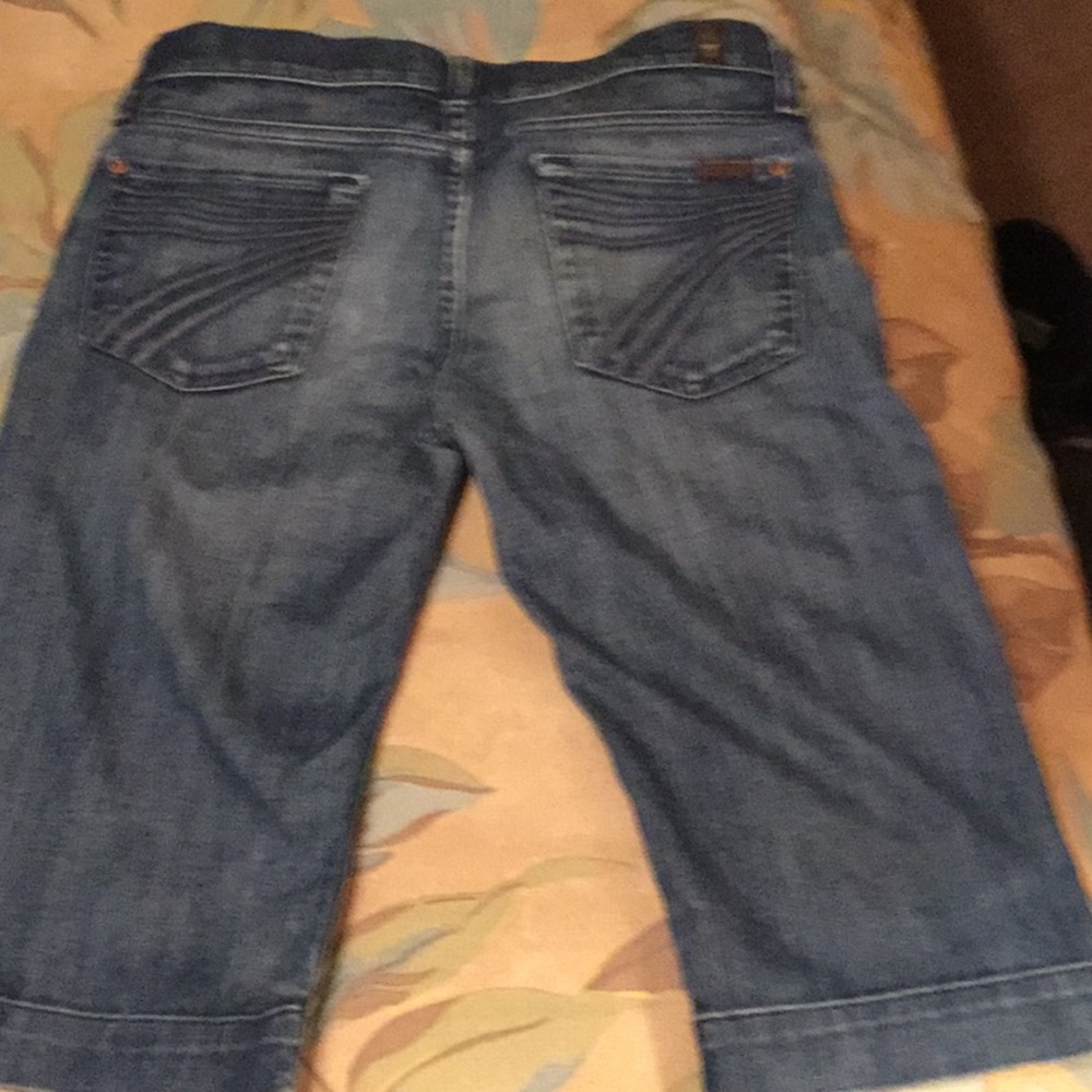 7 for All Mankind Jean long shorts/capris